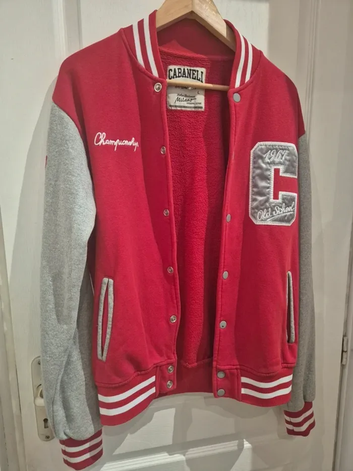 Veste #oldschool #cabaneli L - photo numéro 2