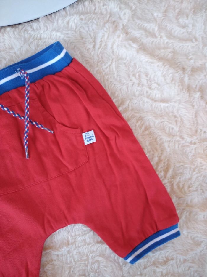 Pantalon doublé style sarouel Garçon 3 mois Dpam 100% coton - photo numéro 4