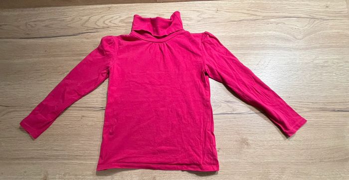 T-shirt manches longues col roulé 8 ans okaidi
