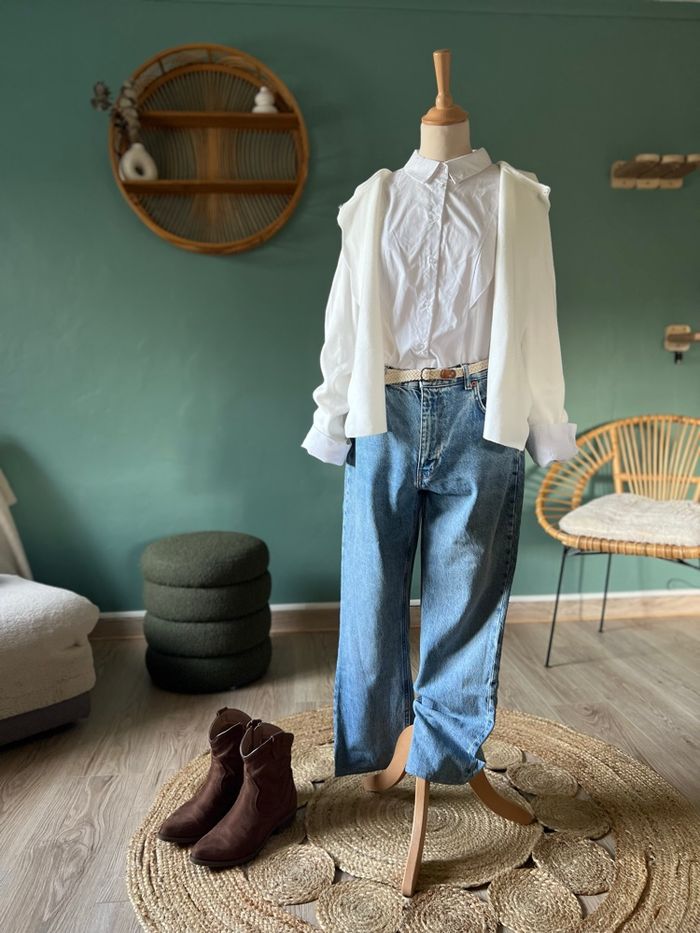 Jean Zara coupe droite taille 40 - photo numéro 3