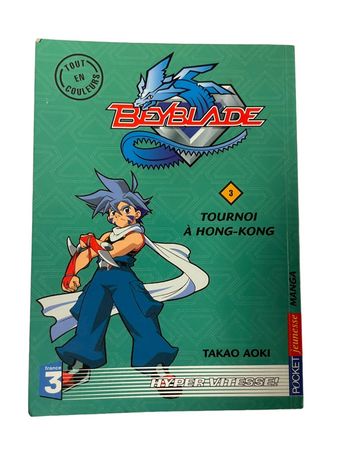 Livre Manga Beyblade Tournoi à Hong-Kong N•3
