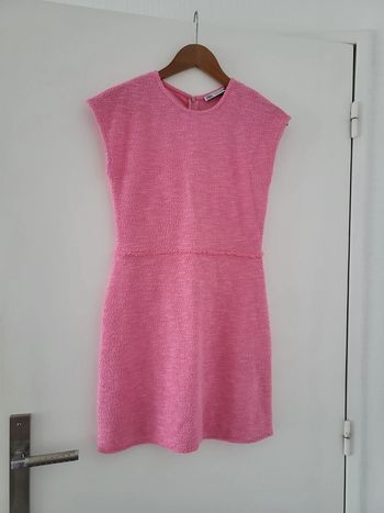 Robe zara rose comme neuve S