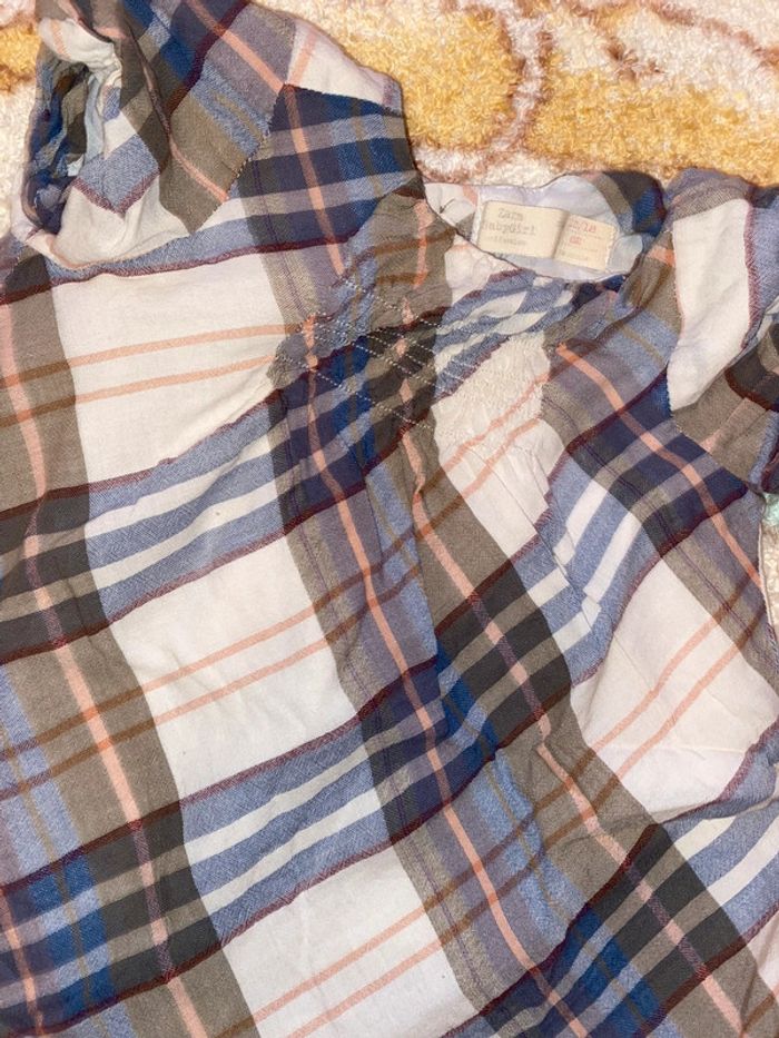 Robe tartan écossais Zara, 12-18 mois. - photo numéro 3