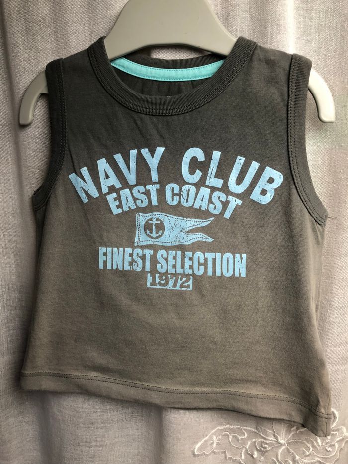 T-shirt sans manche NAVY 2 ans Vert Baudet