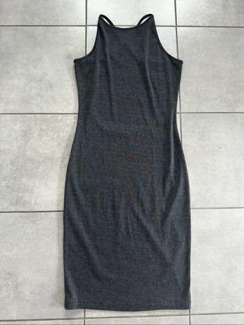 Robe gris foncé dos nu – SHEIN – Taille S (neuf sans étiquette)
