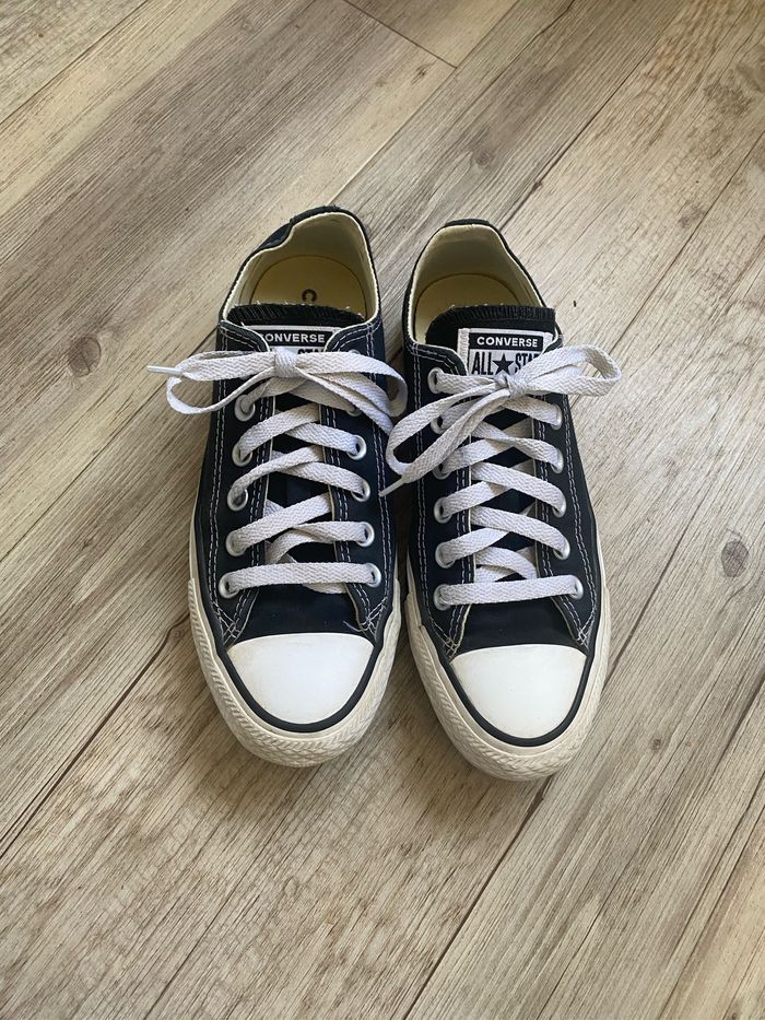 Converse noir taille 37 mixte
