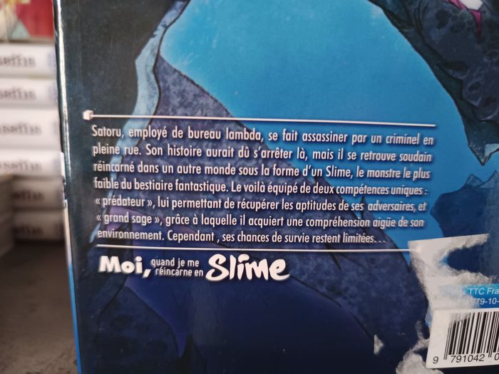 Manga Moi quand je me réincarne en slime 1 et 2 - photo numéro 2