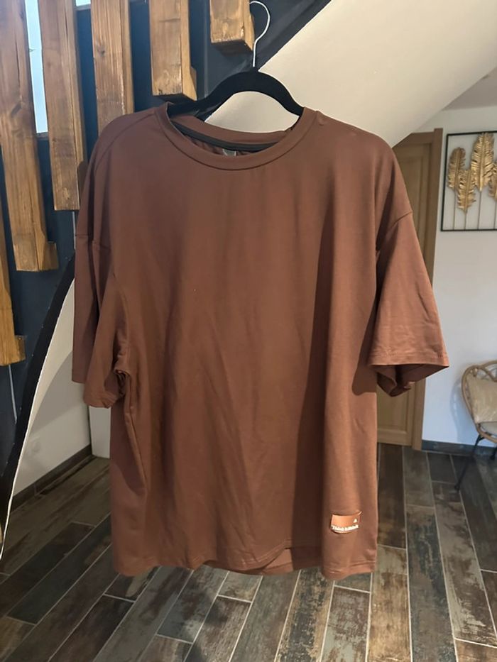 T-shirt oversize manches courtes
