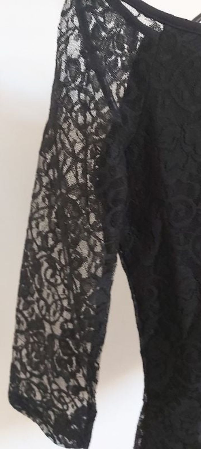 Maillot broderie fine