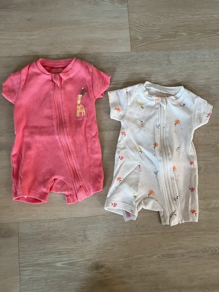 Combinaison été avec zip