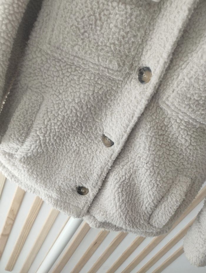 Manteau teddy 8/10ans page one young - photo numéro 3