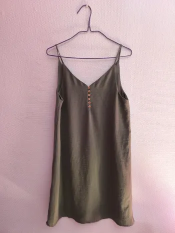 Robe été kaki