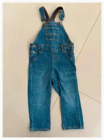 Salopette en jeans 36 mois, Kiabi