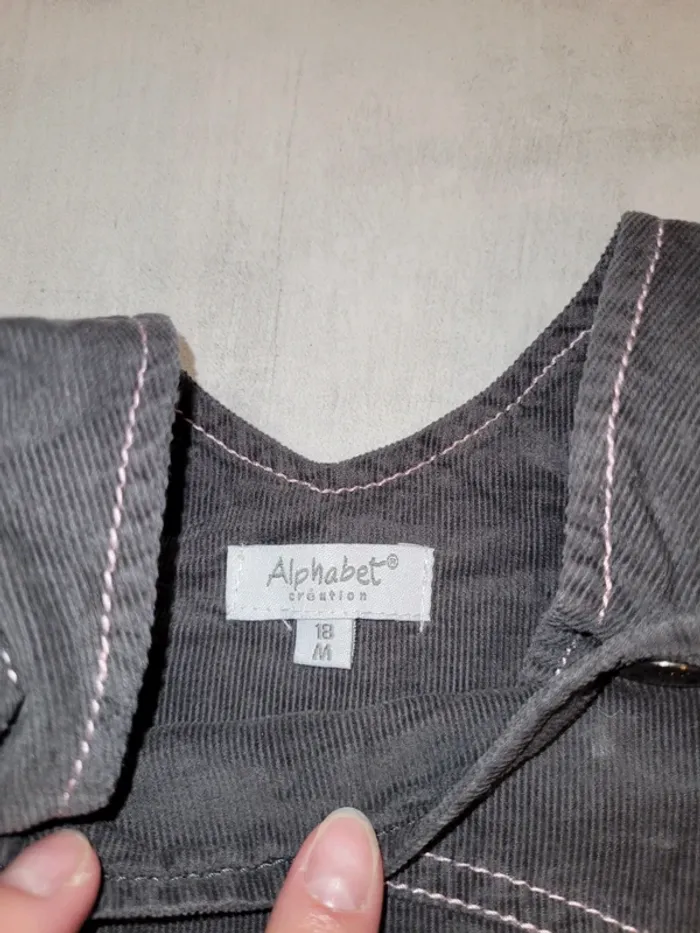 Robe Alphabet, taille 18 mois. - photo numéro 3