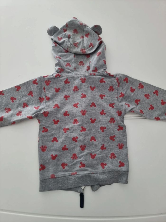 Sweat zippé à capuche Minnie - photo numéro 3