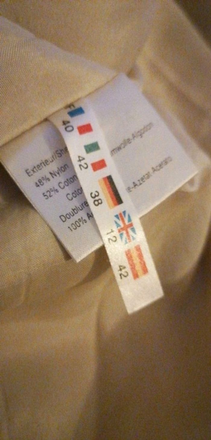 💕 Trench court beige Devernois 💕 - photo numéro 11