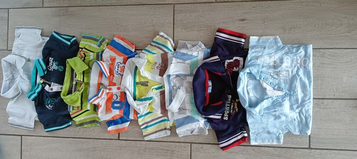 Lot de polos mc 12 mois