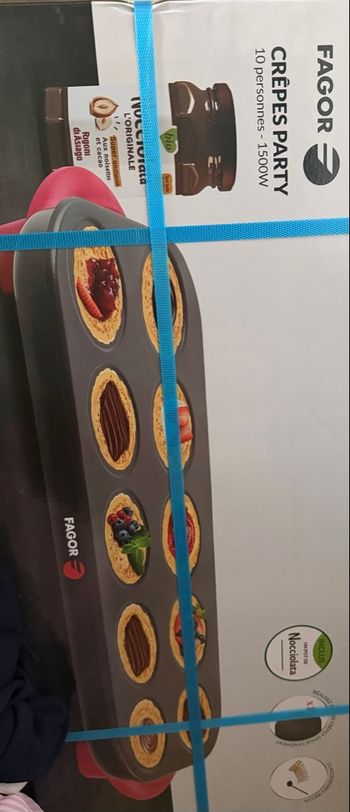 Crêpière pour les fêtes