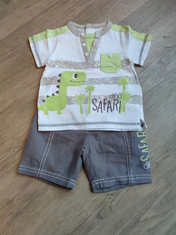 Ensemble short 6 mois