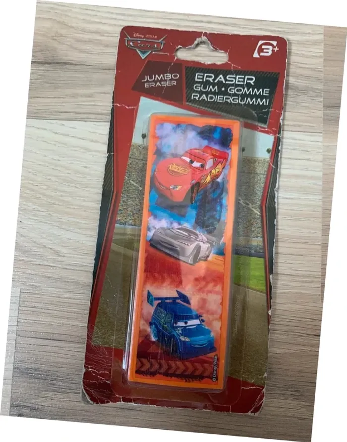 Super grande gomme Disney Pixar Cars