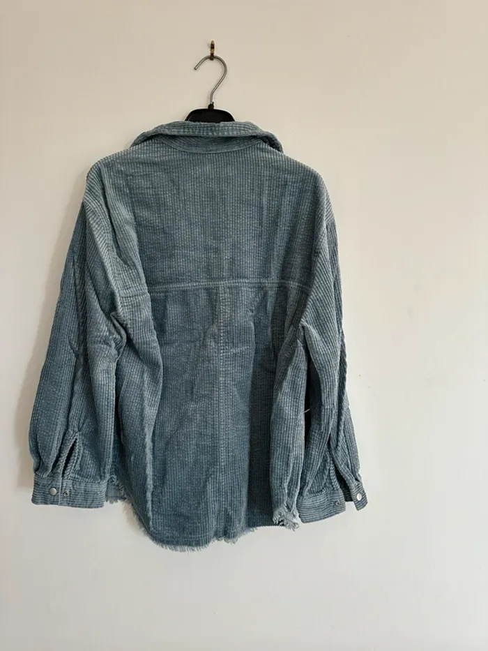 Sur chemise velours  Zara - photo numéro 3