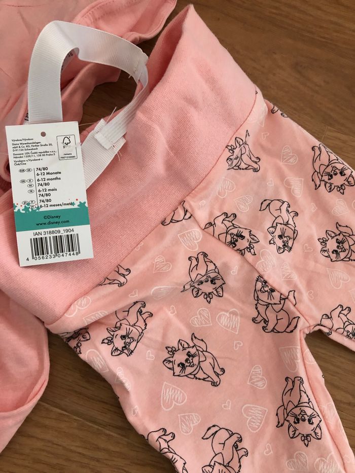 Ensemble rose bébé les aristochats - photo numéro 3