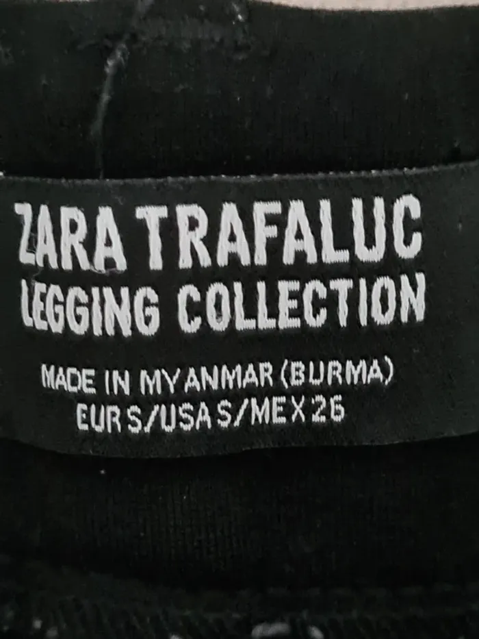 Pantalon noir Zara Taille S - photo numéro 4