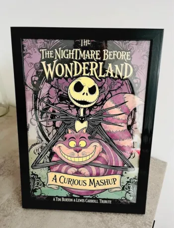 Cadre Disney Alice au pays des merveilles / Tim Burton l’étrange Noël de Monsieur Jack