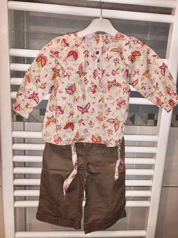 Ensemble Gemo taille 12 mois en tbe à 5 euros