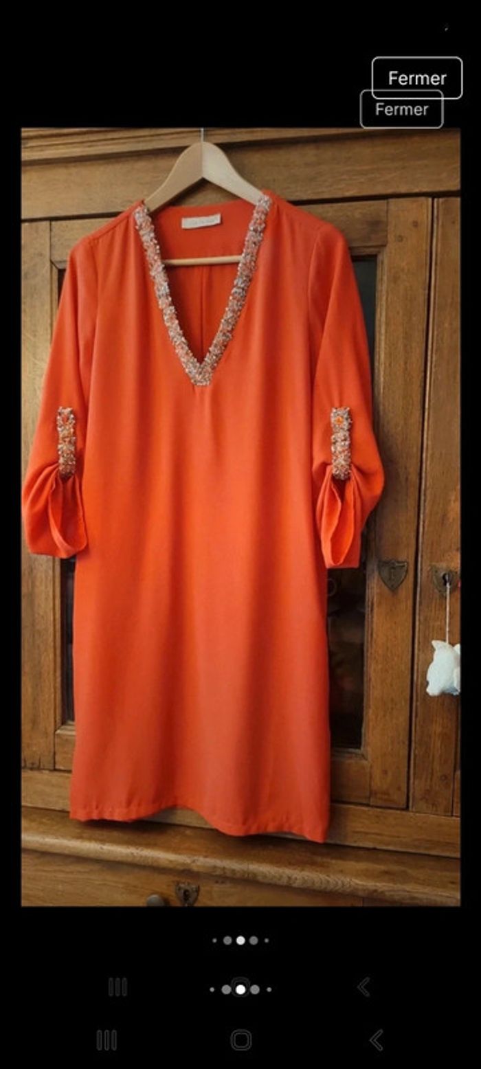 Jolie Robe Vie ta Vie taille 1 rouge (fr 36) - photo numéro 4