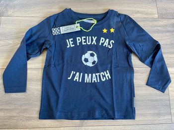 T-shirt ML Foot 4 ans