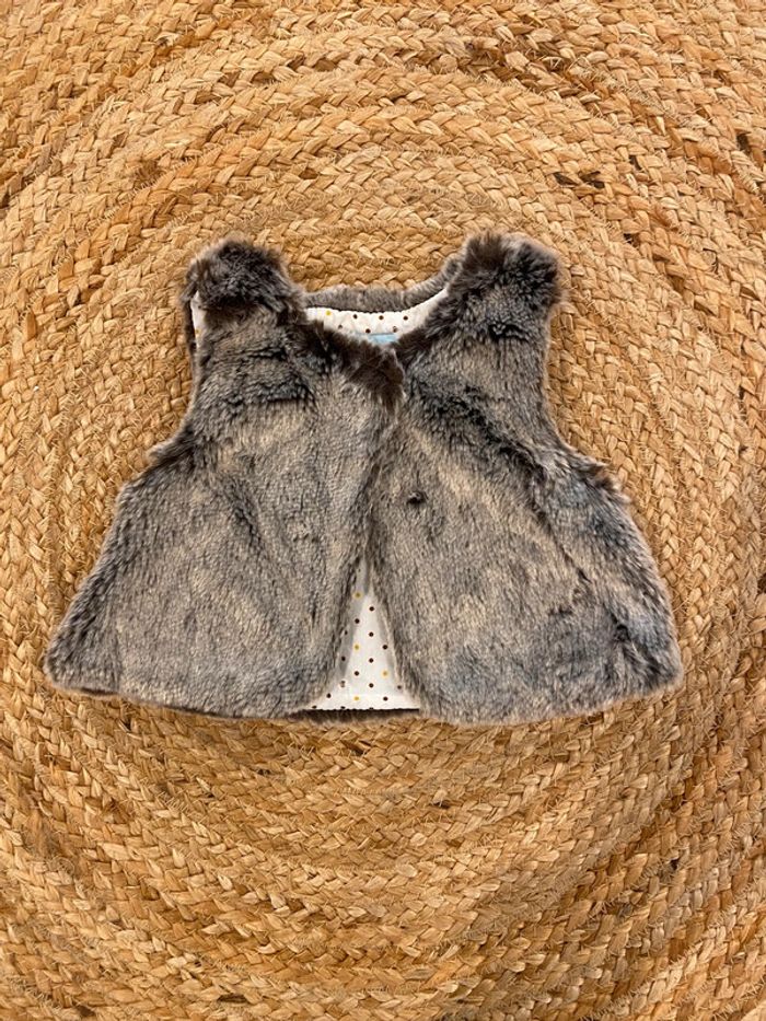 Gilet polaire bébé fille 3 mois