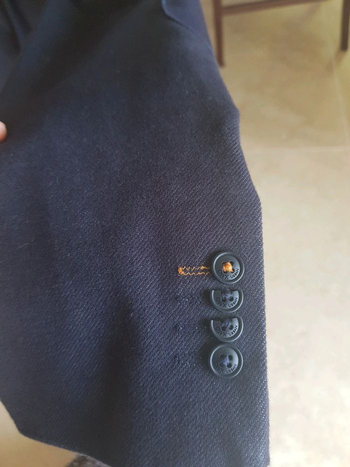 Veste de costume homme bleue marine - photo numéro 4