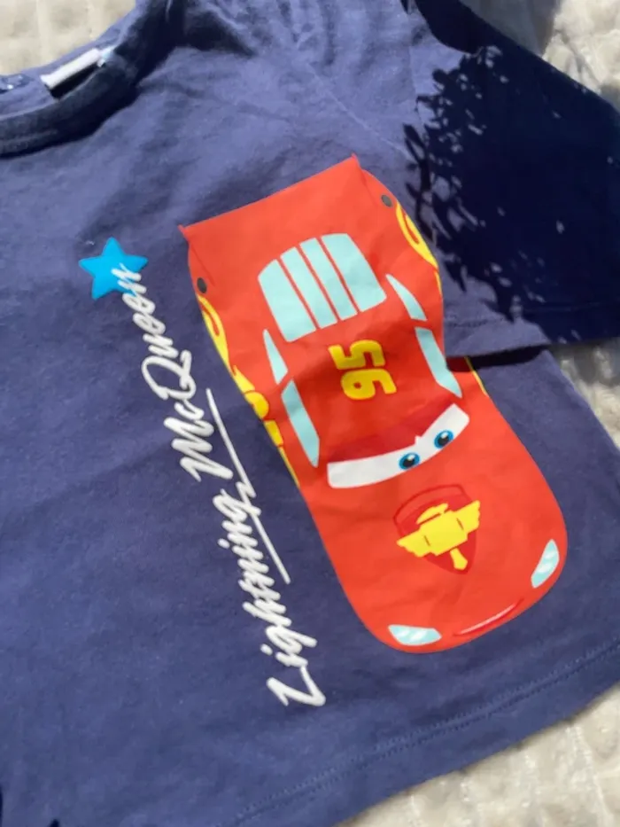 T shirt manche longue - Cars - 12 mois - 1 an - photo numéro 2