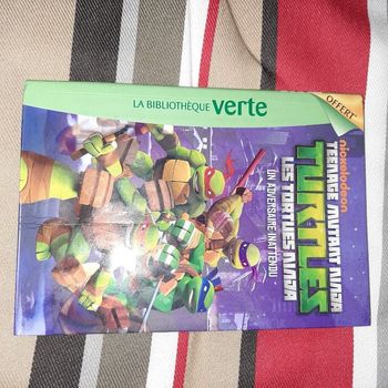 tortues Ninja (bibliothèque Verte) enfant 6/8 ans