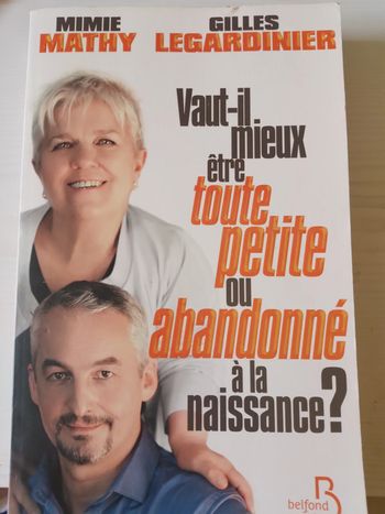 Livre mimie mathy vaut il mieux être toute petite ou abandonné a la naissance