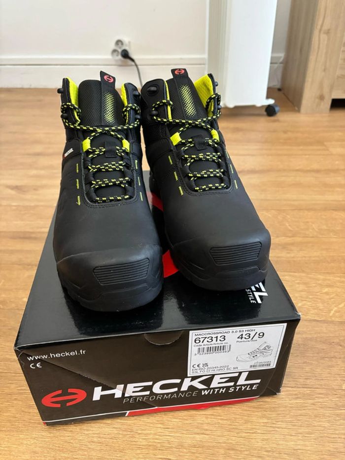 Chaussure de sécurité montante S3 MacCrossroad 3.0 High HECKEL 67313 taille 43 - photo numéro 13