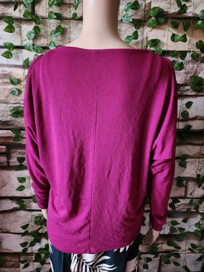 🌸Haut ML Mim Fushia Taille 40/42🌸 - photo numéro 4