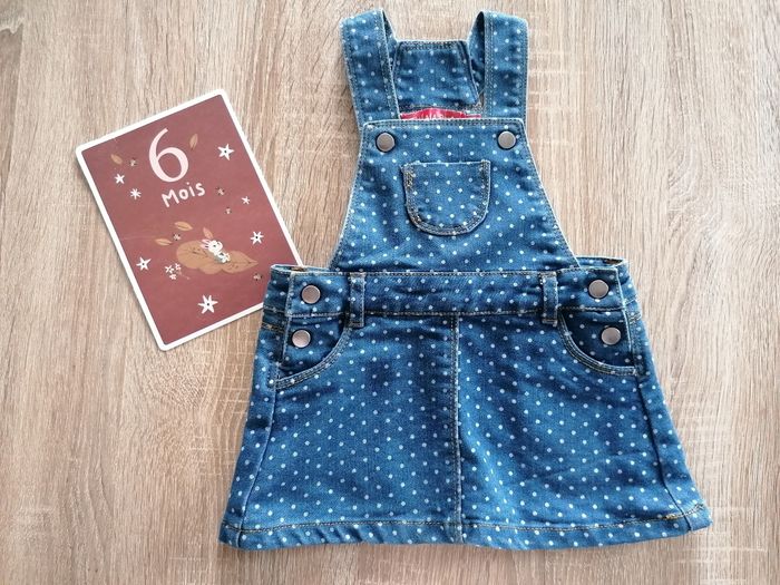 Robe en jeans+ tee-shirt - photo numéro 5