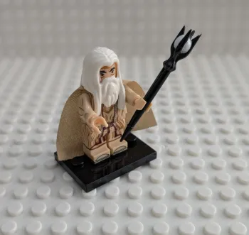Figurine Seigneur des Anneaux : Saruman , style lego