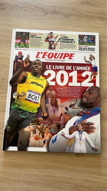 Livre de l’année 2012 L’équipe