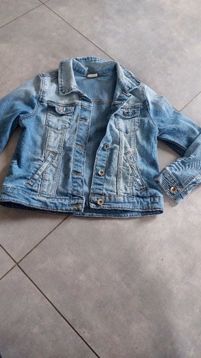 Veste jean 9/10ans