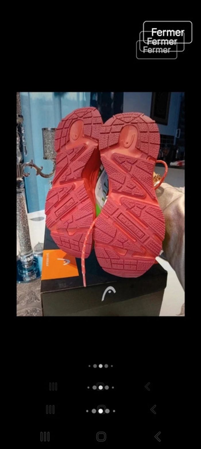 Basket de la marque head mixiste taille 40 idéal pour un cadeau prix en boutique 135€ - photo numéro 6