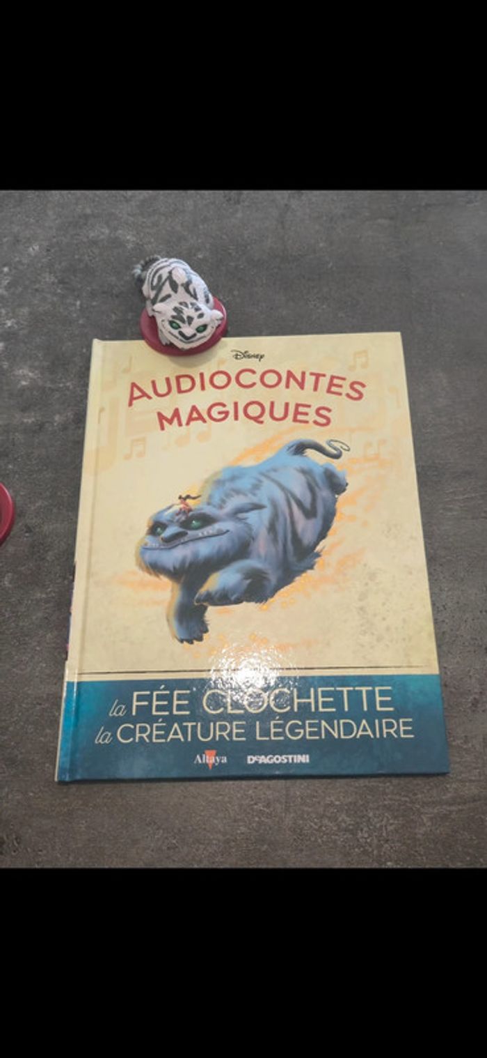 Livre et figurine 134 des audiocontes Magiques altaya audio conte audio compte disney