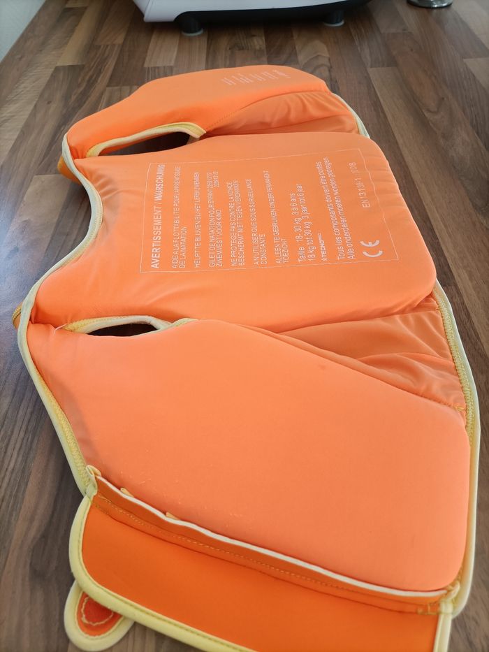 Gilet de flottaison 18-30 kg orange Nemo TechnoPro - photo numéro 7
