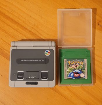 Game boy advance sp avec écran Ips modèle Super Famicom