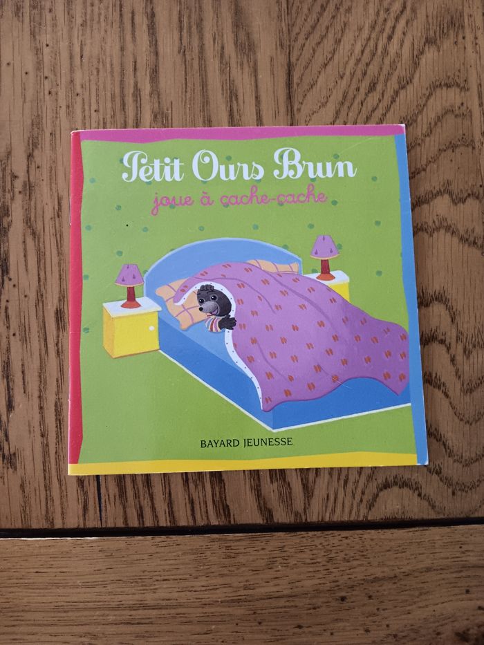Livre enfant petit ours brun