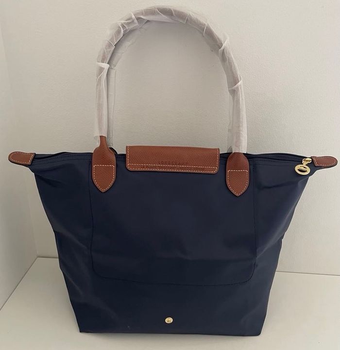 🌸 sac fourre-tout marine longchamp neuf taille L 🌸 - photo numéro 3