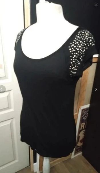 T shirt noir Pimkie t 36 neuve