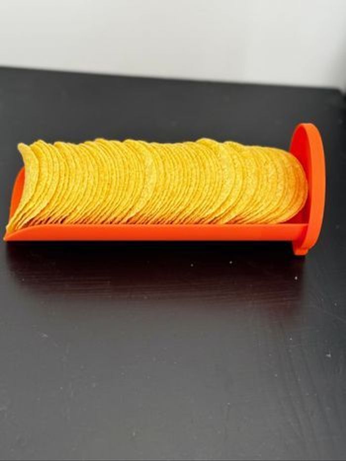 Présentoir à Pringles (orange) - photo numéro 2